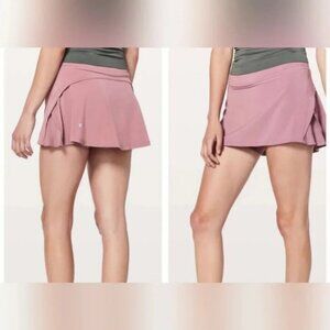 Lululemon Play Off The Pleats Skirt  Sz 6 Muted Pink
